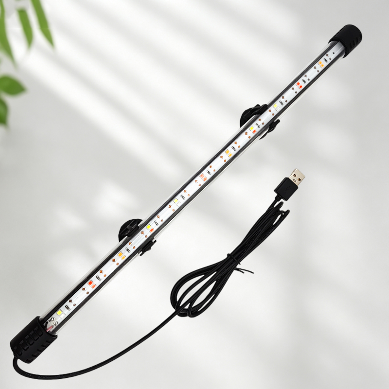 Plant Grow Light Full Spectrum Clip On - 18-58cm USB Full Spectrum Aquarium LED