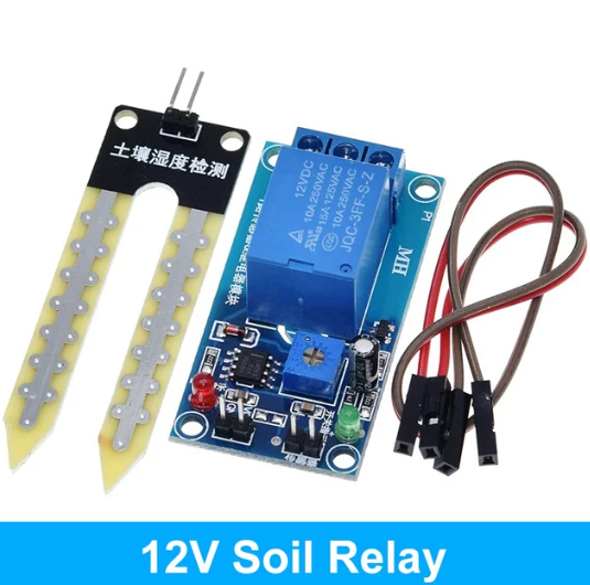 Soil Moisture Sensor Relay Module Arduino - Hongt Capacitive Soil Moisture Sensor Module