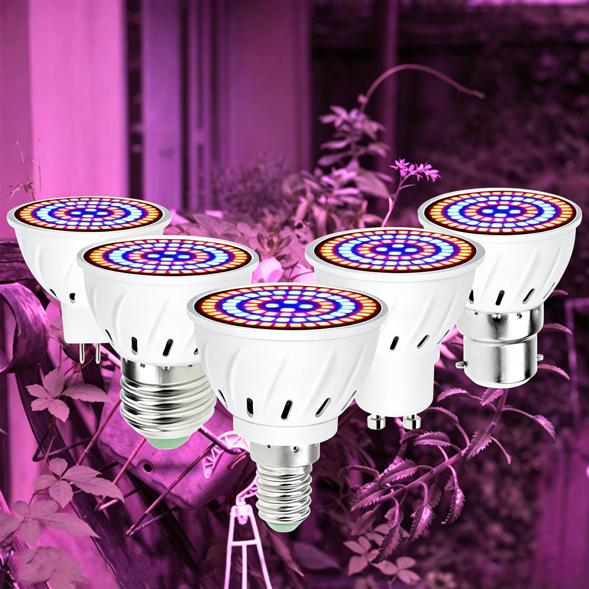 Plant Grow Light Full Spectrum Clip On - Grow Light E27 Full Spectrum LED