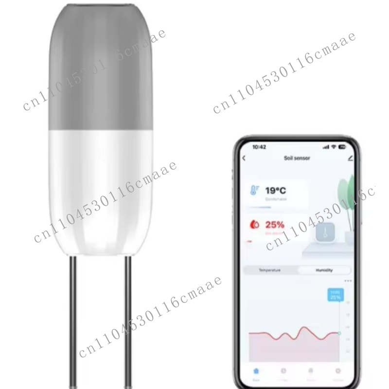 Wifi Soil Moisture Sensor Garden App - Tuya WiFi Soil Temperature & Humidity
