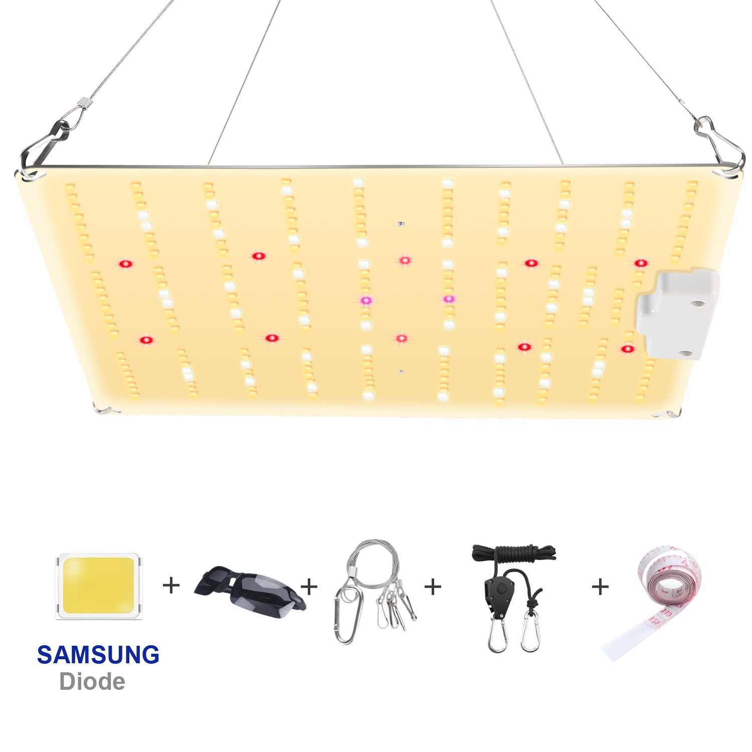 Plant Grow Light Full Spectrum Clip On - 1000W LED Grow Light With Samsung