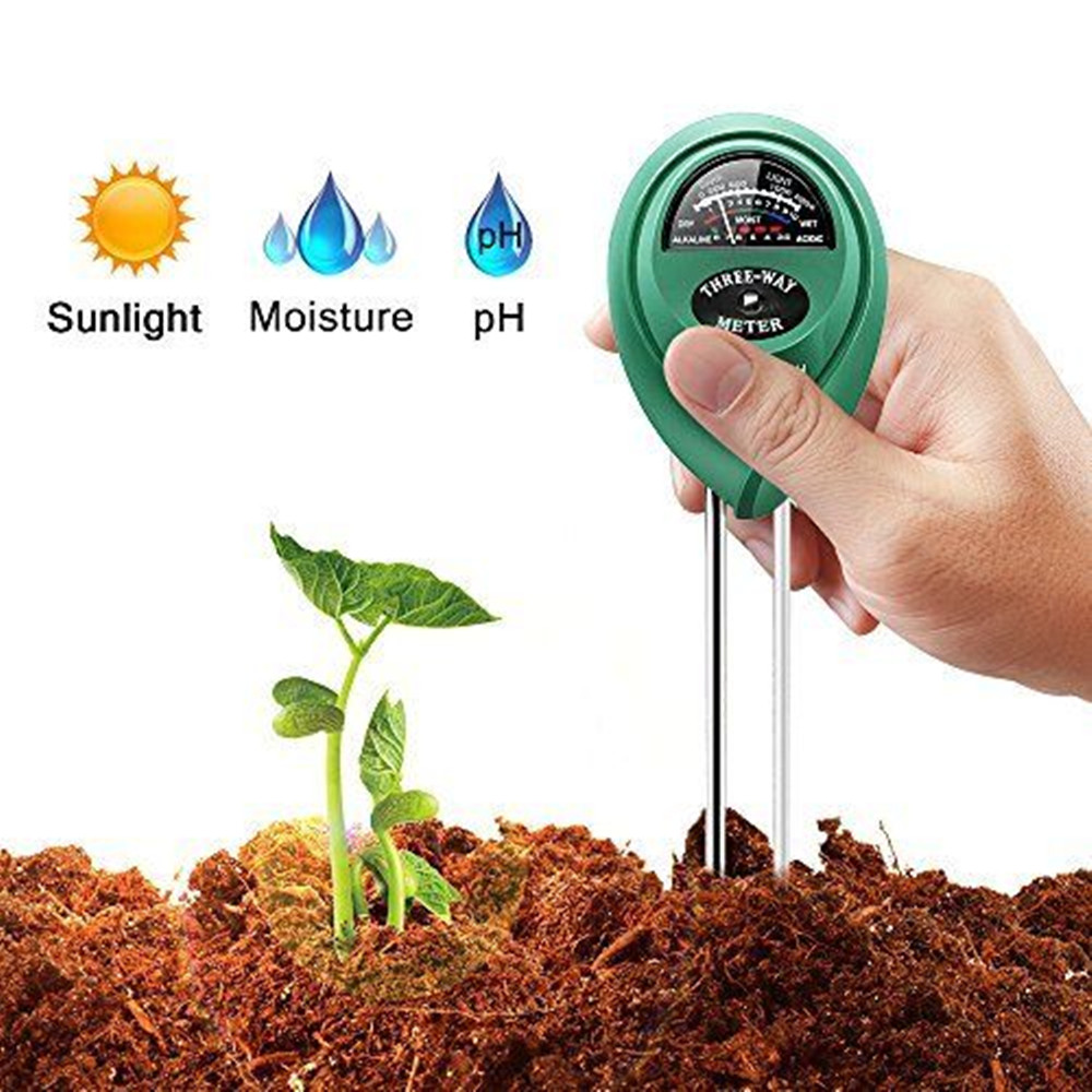 Soil Ph Meter 3 In 1 Moisture Sunlight - 3 in 1 Soil PH Meter