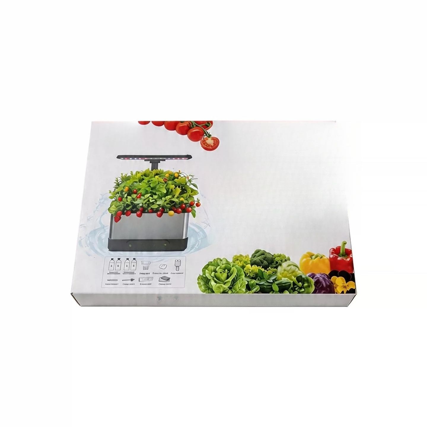 Hydroponic Growing System Kit  - Indoor Herb Garden Grow Light Smart Kit 评论和价格