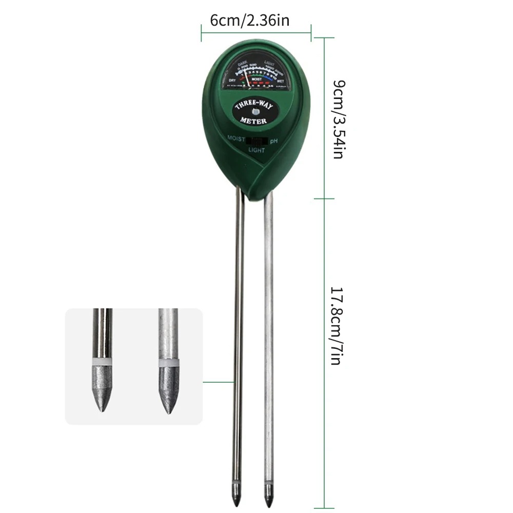 3 In 1 Soil PH Tester Moisture - Soil Ph Meter 3 In 1 Moisture Sunlight 评论和价格