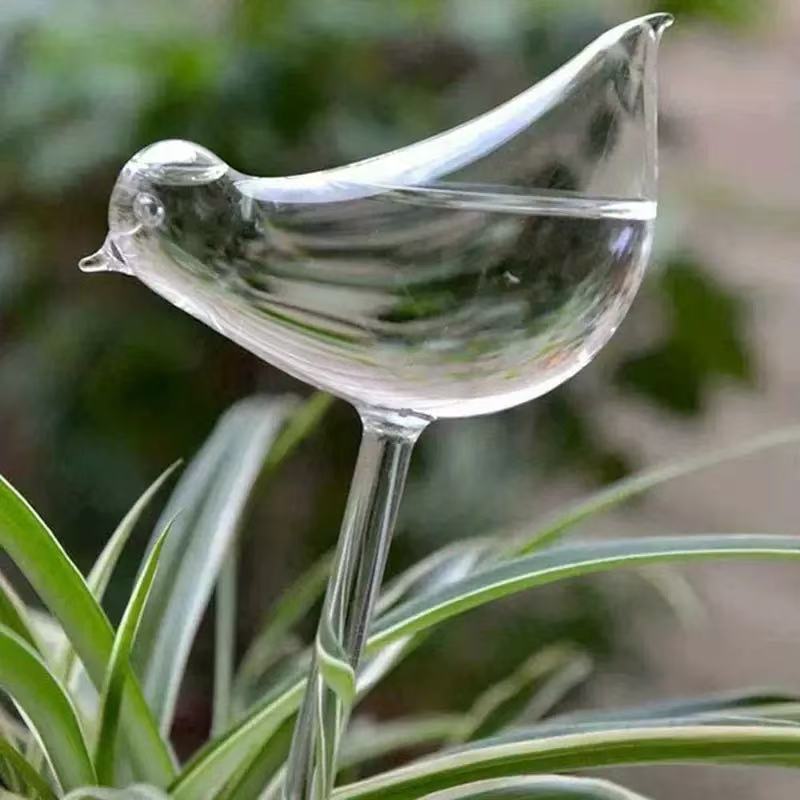 4/8PC Glass Look Automatic Pla - Automatic Plant Watering Spikes Drip Kit 评论和价格