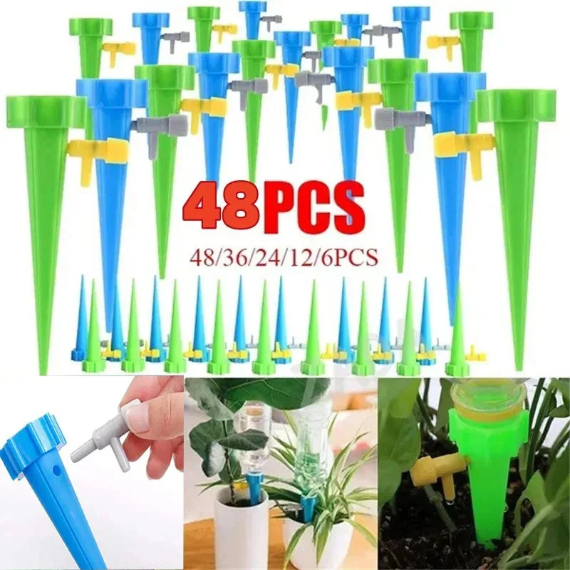 5-30Pcs Drip Irrigation Automa - Automatic Plant Watering Spikes Drip Kit 评论和价格