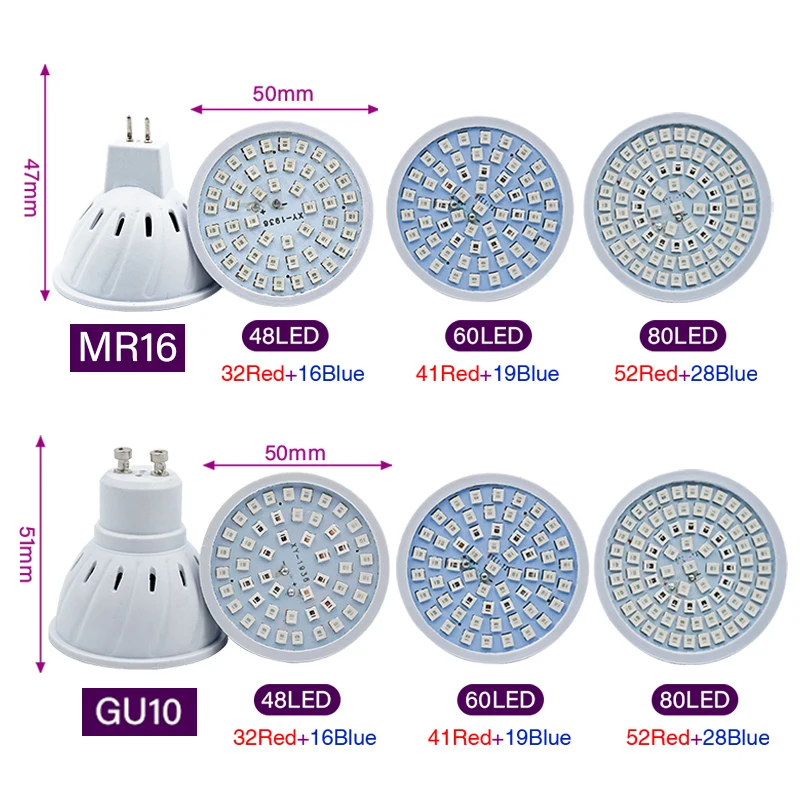 Phyto Lamp Full Spectrum LED G - Plant Grow Light Full Spectrum Clip On 评论和价格