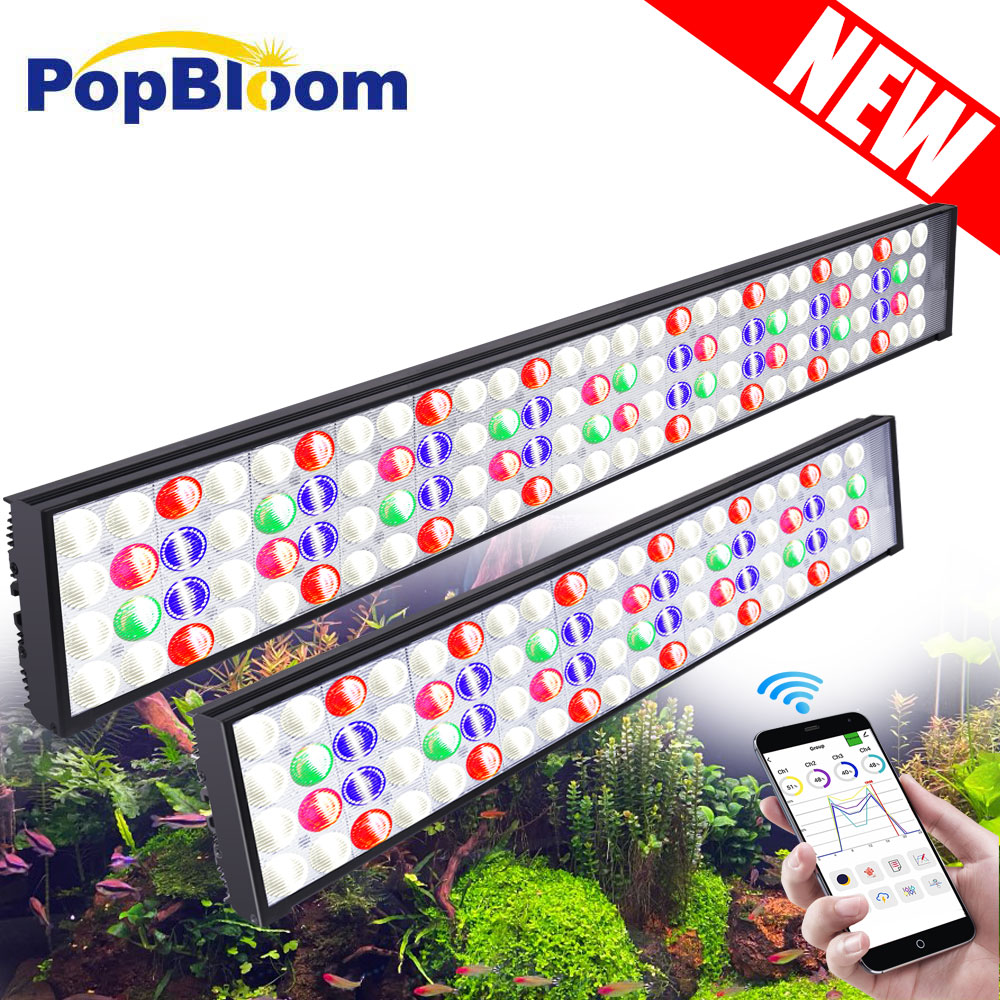 PopBloom H54 H75 WiFi Full Spe - Plant Grow Light Full Spectrum Clip On 评论和价格