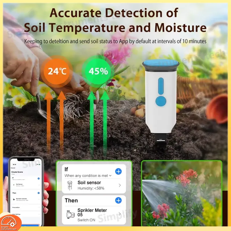 WiFi Soil Moisture Sensor Outd - Wifi Soil Moisture Sensor Garden App 评论和价格
