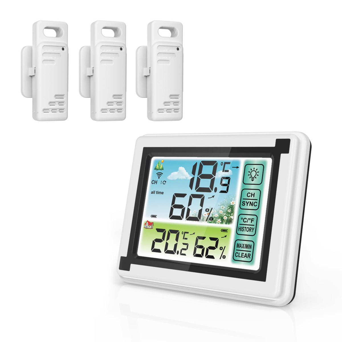 Weather Station Wireless Digit - Wireless Weather Station Indoor Outdoor 评论和价格