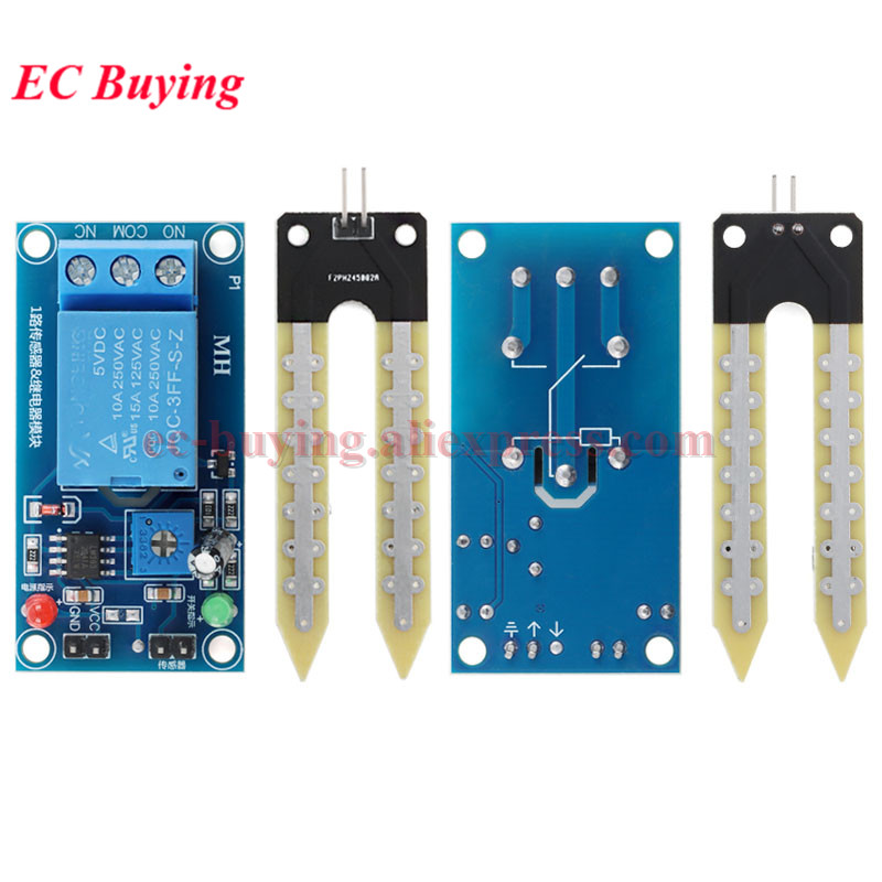 Capacitive Soil Moisture Senso - Soil Moisture Sensor Relay Module Arduino 评论和价格