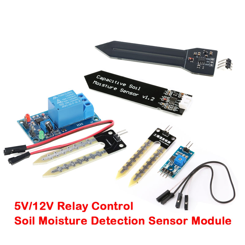 Capacitive Soil Moisture Senso - Soil Moisture Sensor Relay Module Arduino 评论和价格