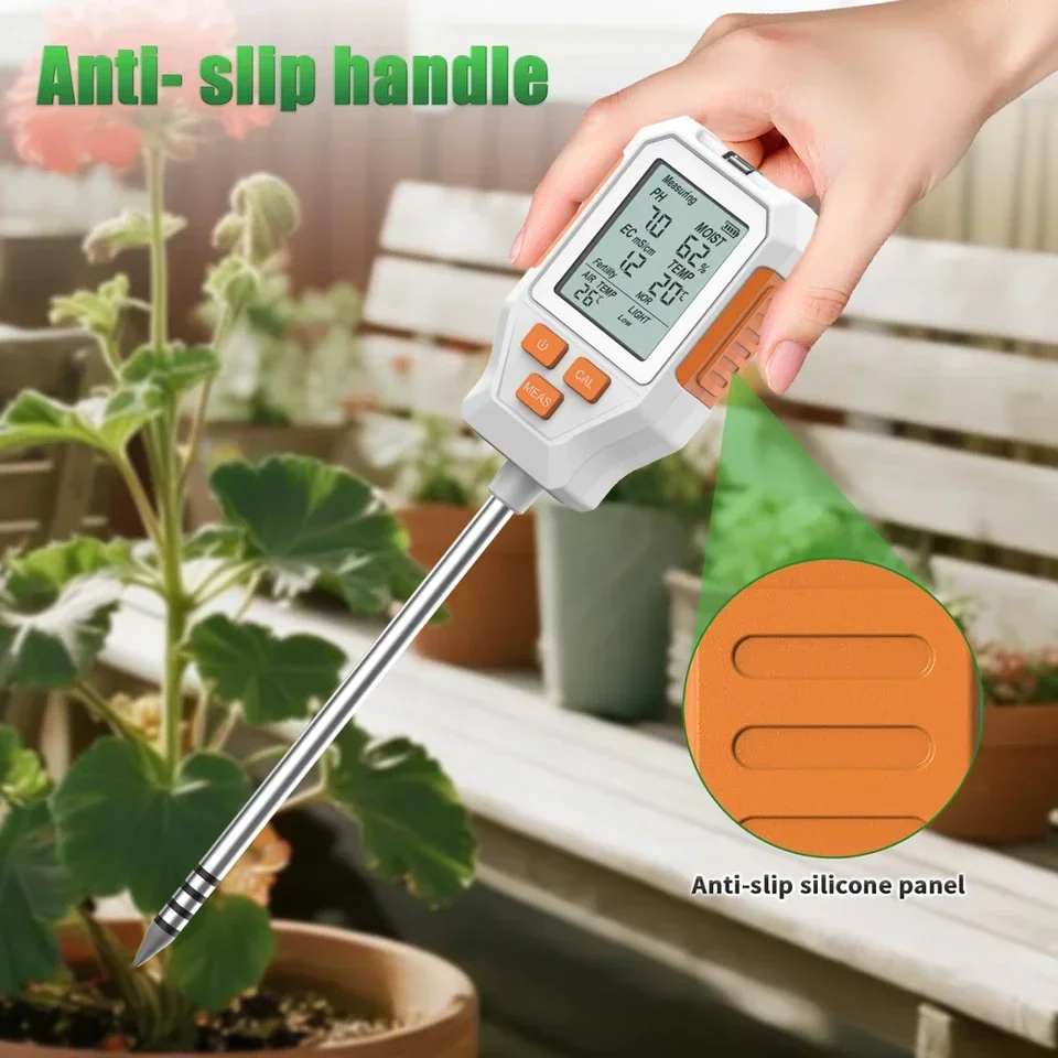 2026 LCD Display Soil Detector - Soil Ph Meter 3 In 1 Moisture Sunlight 评论和价格