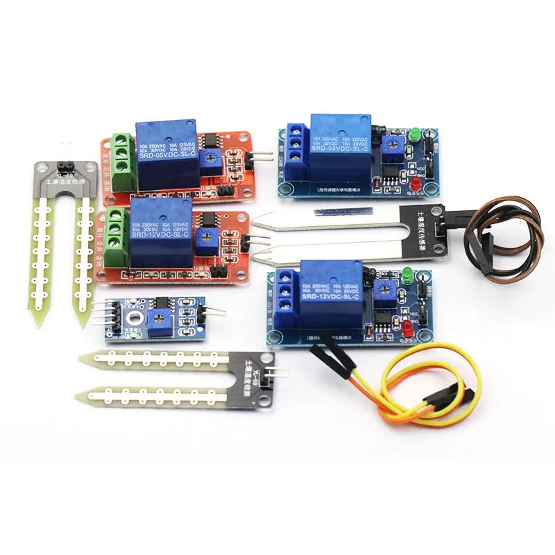 1PCS Soil Moisture Sensor Modu - Soil Moisture Sensor Relay Module Arduino 评论和价格