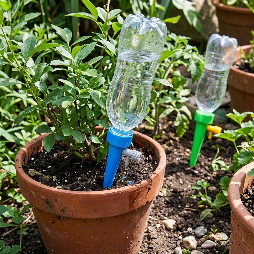 Automatic Drip Irrigation Syst - Automatic Plant Watering Spikes Drip Kit 评论和价格