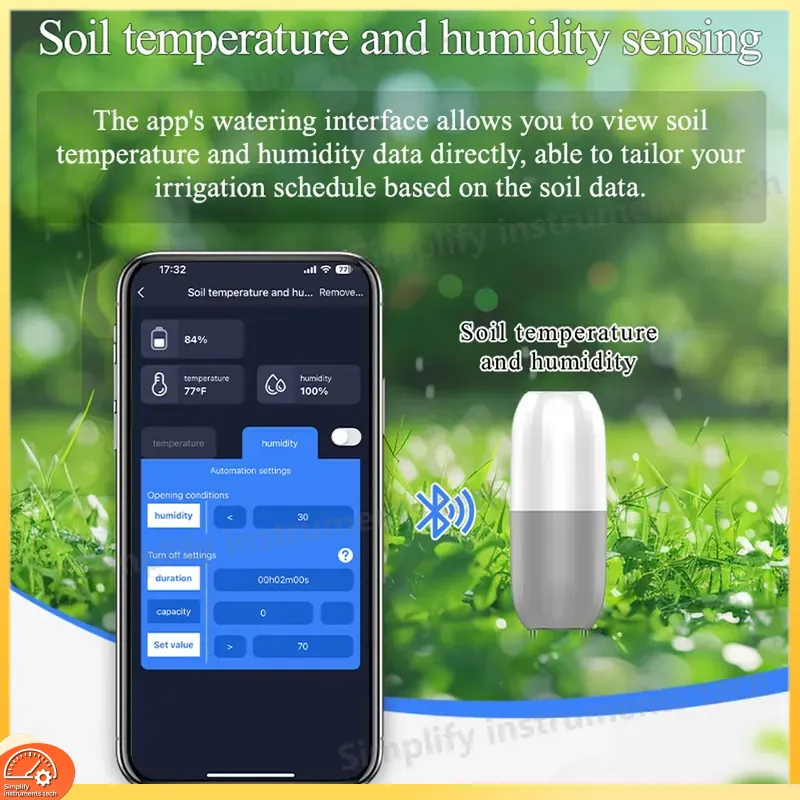 Tuya WiFi Soil Moisture Sensor - Wifi Soil Moisture Sensor Garden App 评论和价格