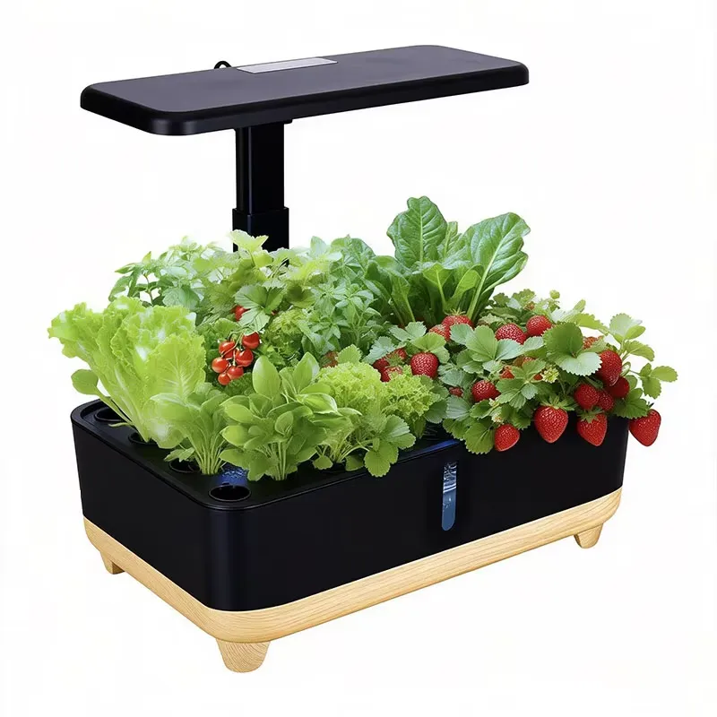 12 Tier Smart Hydroponic Growi - Indoor Herb Garden Grow Light Smart Kit 评论和价格