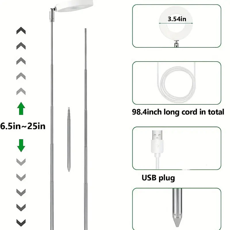 LED Grow Light Full Spectrum P - Plant Grow Light Full Spectrum Clip On 评论和价格