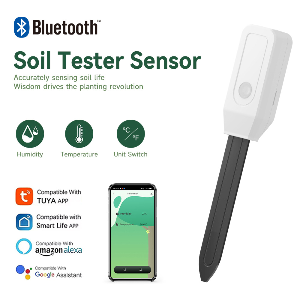 Tuya Smart Soil Moisture & Tem - Wifi Soil Moisture Sensor Garden App 评论和价格