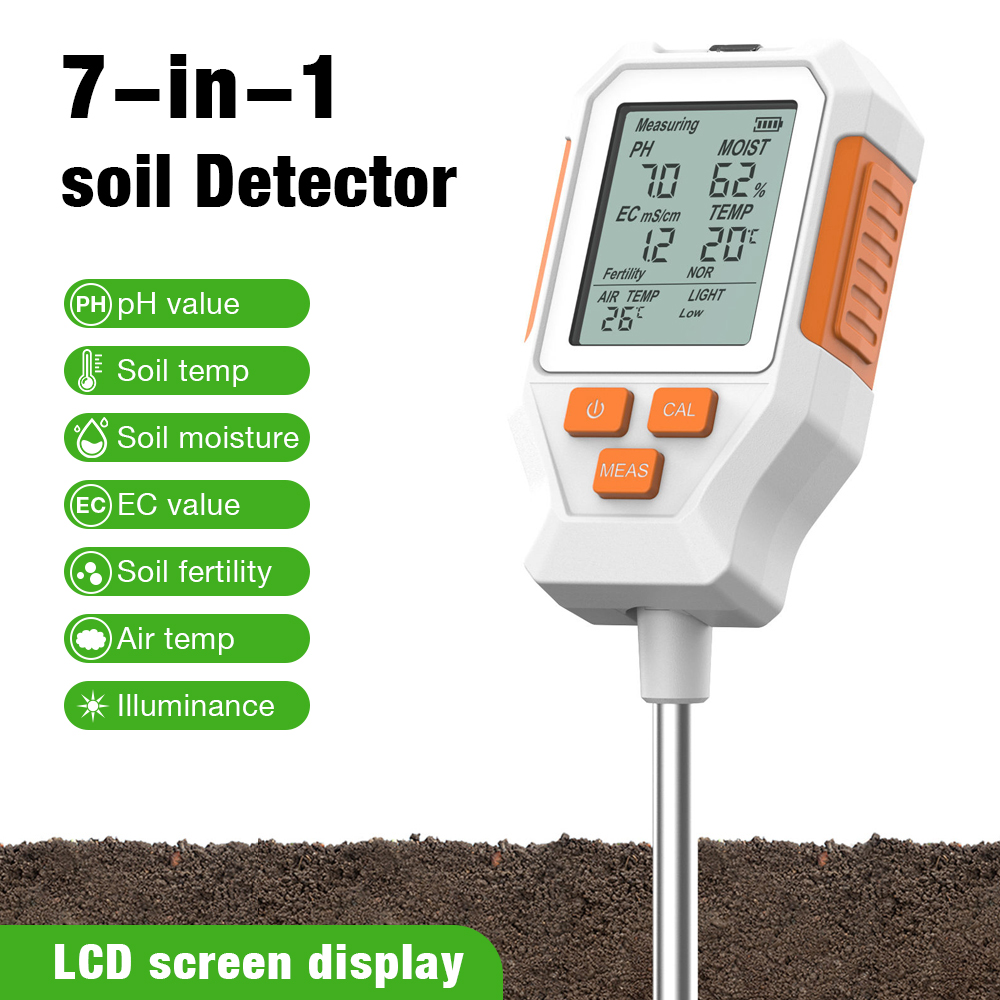 3/7 in 1 PH/EC/Temperature/Moi - Soil Ph Meter 3 In 1 Moisture Sunlight 评论和价格