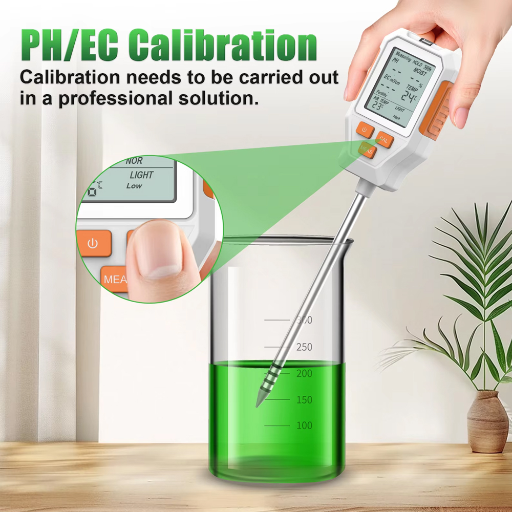 3/7 in 1 PH/EC/Temperature/Moi - Soil Ph Meter 3 In 1 Moisture Sunlight 评论和价格