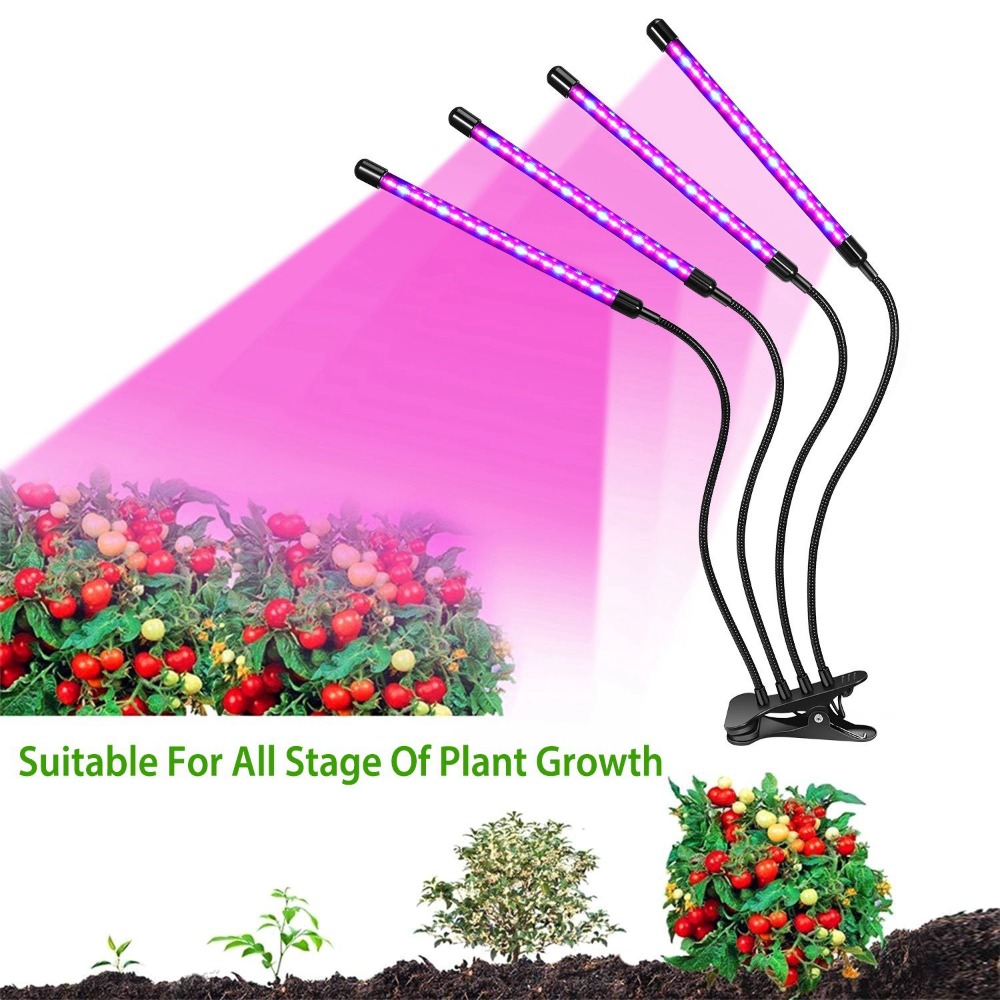 Grow Lights for Indoor Plants, - Plant Grow Light Full Spectrum Clip On 评论和价格