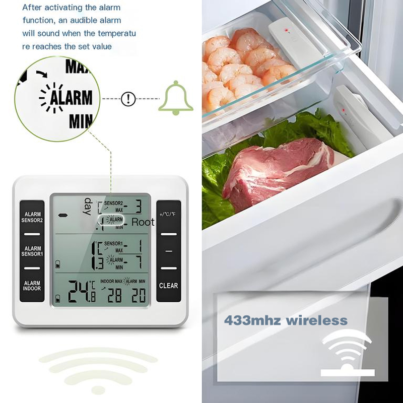 Digital Wireless Weather Stati - Wireless Weather Station Indoor Outdoor 评论和价格