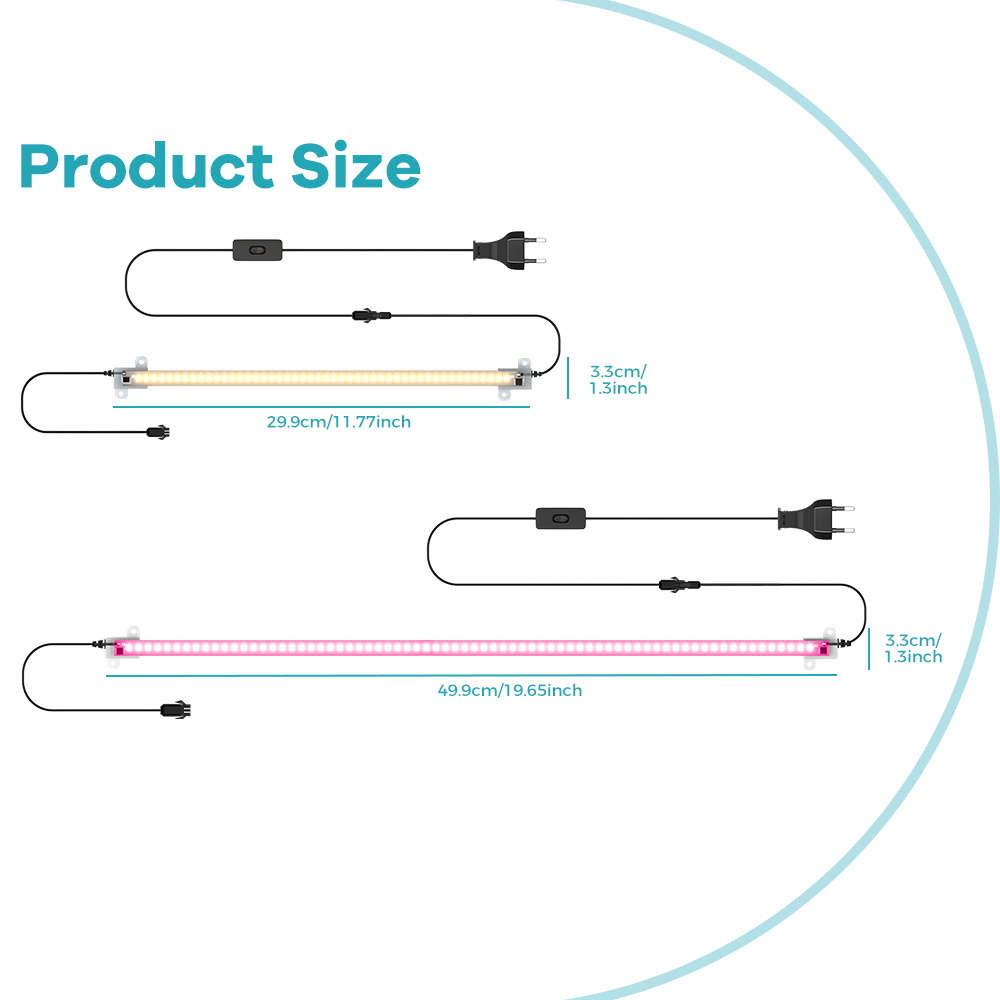 LED Plant Grow Light Strip 220 - Plant Grow Light Full Spectrum Clip On 评论和价格