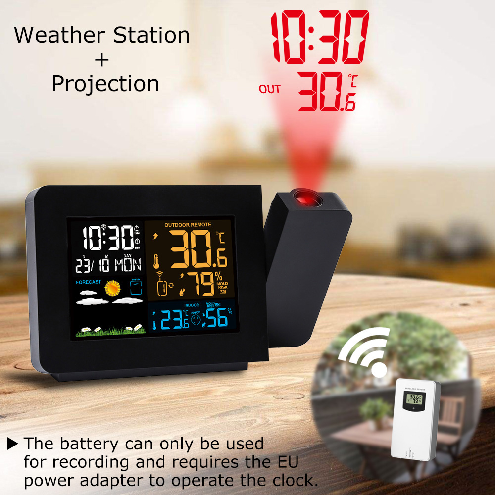 FanJu Weather Station Wireless - Wireless Weather Station Indoor Outdoor 评论和价格