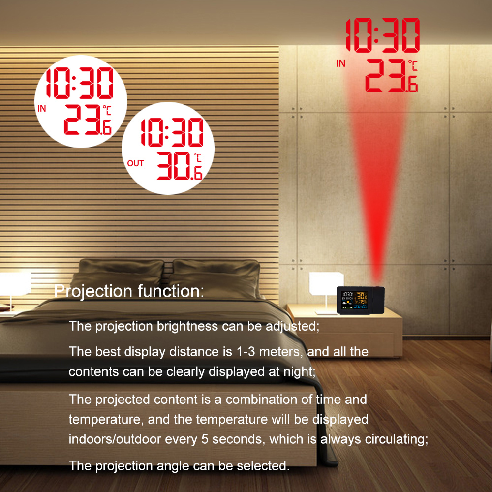FanJu Weather Station Wireless - Wireless Weather Station Indoor Outdoor 评论和价格