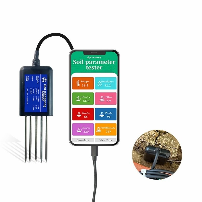 Smart Farming Digital Soil NPK - Smart Plant Sensor Soil Moisture Meter 评论和价格