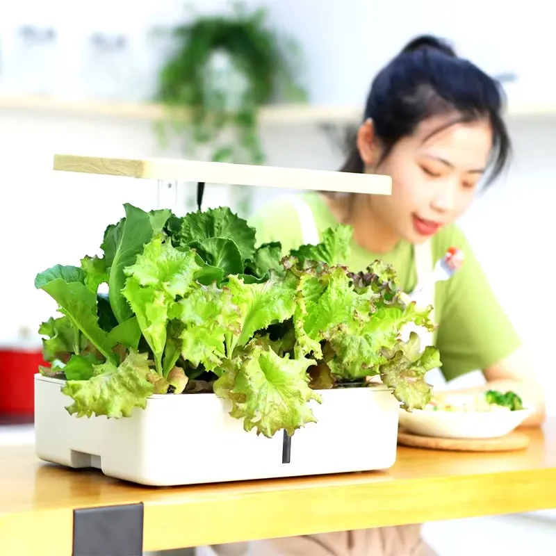 Smart Hydroponics Indoor Garde - Indoor Herb Garden Grow Light Smart Kit 评论和价格