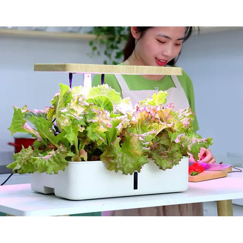Smart Hydroponics Indoor Garde - Indoor Herb Garden Grow Light Smart Kit 评论和价格