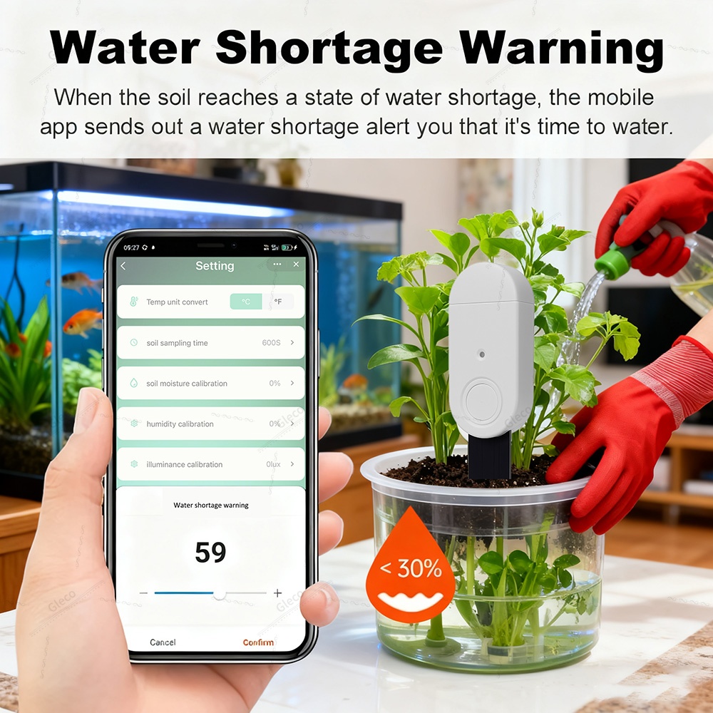4in1 Zigbee Soil Moisture Temp - Tuya Zigbee Soil Moisture Temperature Sensor 评论和价格