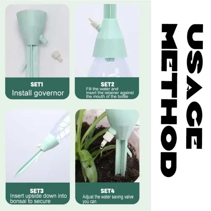 Adjustable Drip Irrigation Sys - Automatic Plant Watering Spikes Drip Kit 评论和价格