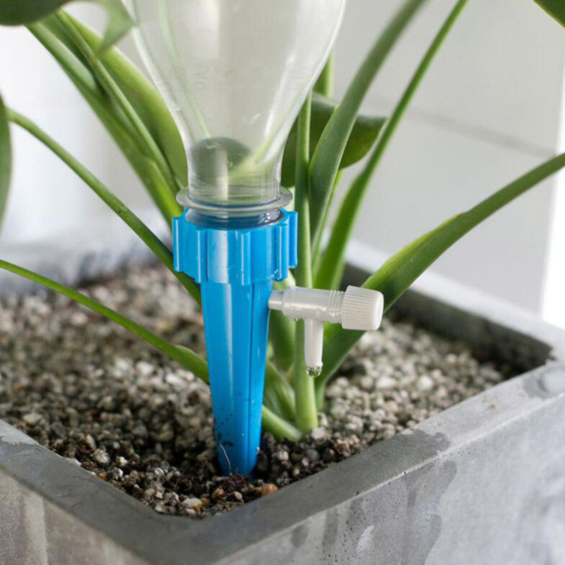 6/12pcs Adjustable Drip Irriga - Automatic Plant Watering Spikes Drip Kit 评论和价格