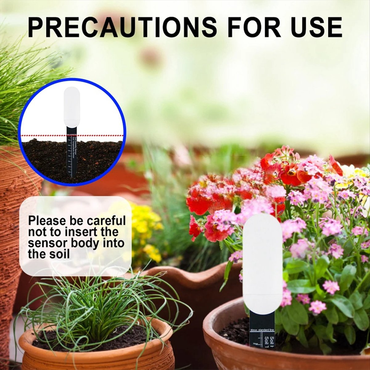 2Pcs Smart ZigBee Soil Tester  - Smart Plant Sensor Soil Moisture Meter 评论和价格