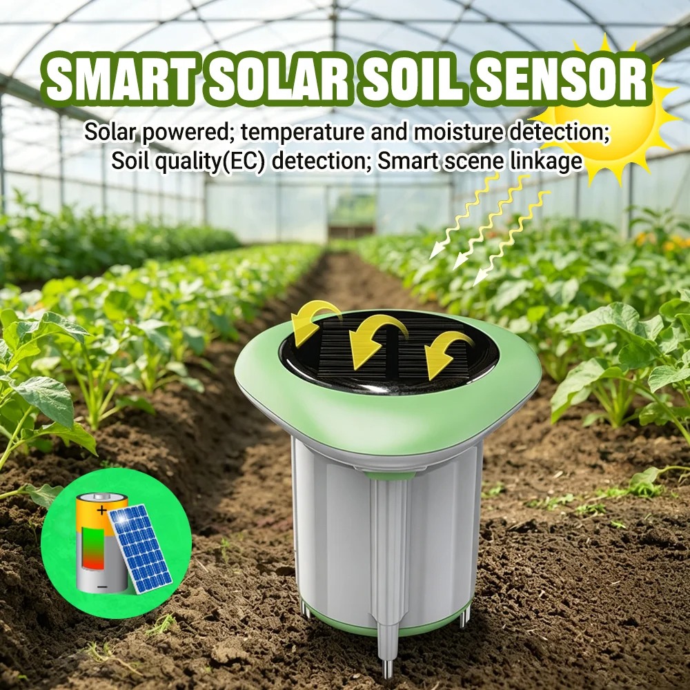 Smart WiFi Solar Soil Tester M - Wifi Soil Moisture Sensor Garden App 评论和价格