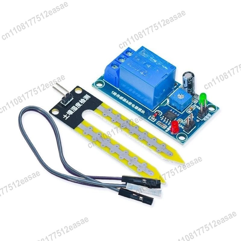 2Pcs 5V 12V Soil Moisture Sens - Soil Moisture Sensor Relay Module Arduino 评论和价格