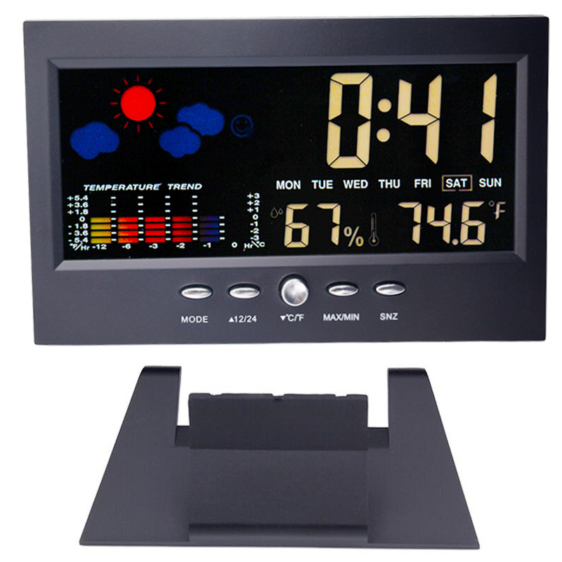 Multifunction Digital Weather  - Wireless Weather Station Indoor Outdoor 评论和价格