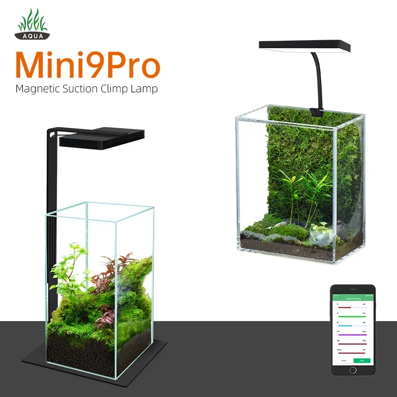 WEEK AQUA Mag Pro USB Nano Aqu - Plant Grow Light Full Spectrum Clip On 评论和价格