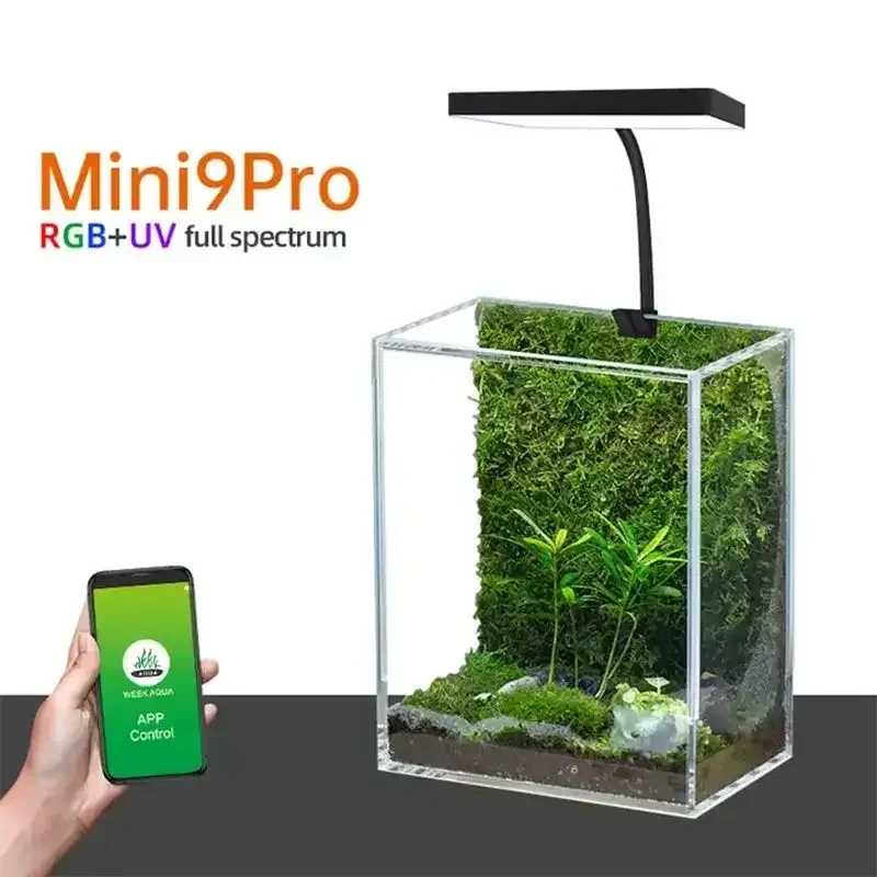 WEEK AQUA Mag Pro USB Nano Aqu - Plant Grow Light Full Spectrum Clip On 评论和价格