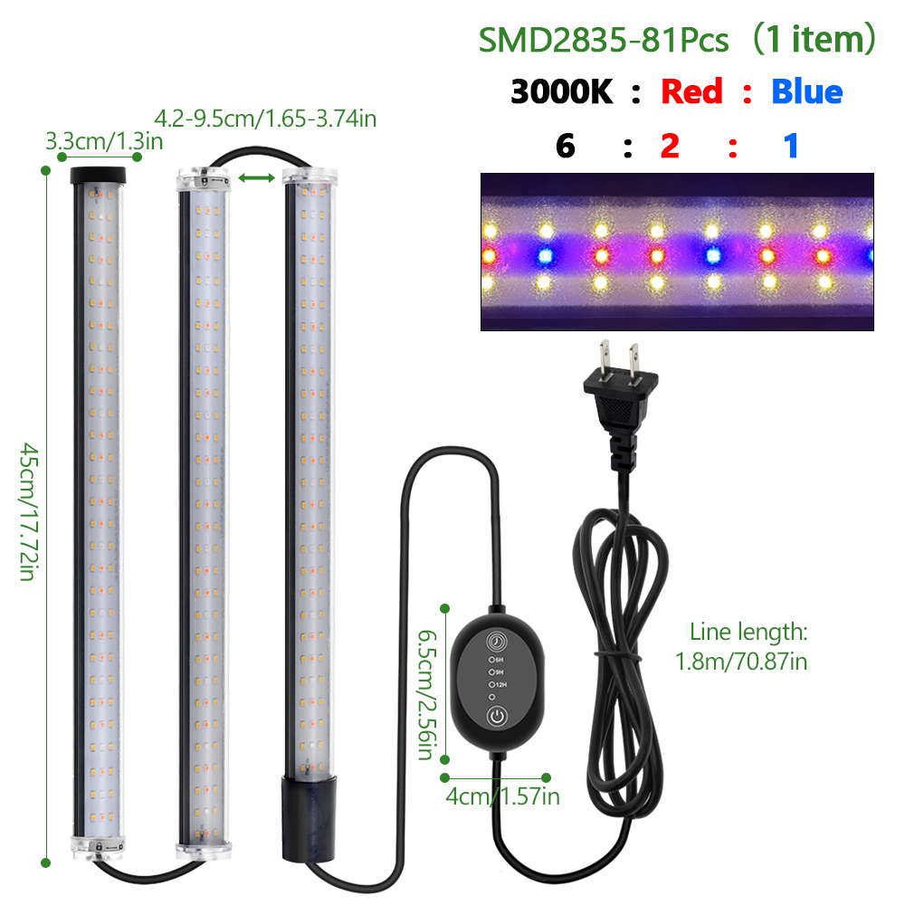 LED Grow Bar Full Spectrum AC1 - Plant Grow Light Full Spectrum Clip On 评论和价格