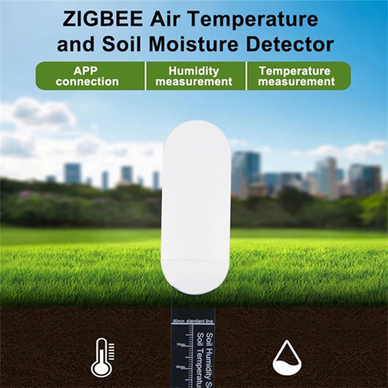 Moisture Humidity Temperature  - Smart Plant Sensor Soil Moisture Meter 评论和价格