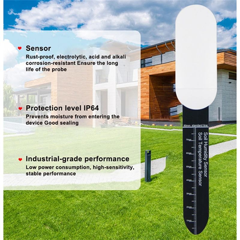 Moisture Humidity Temperature  - Smart Plant Sensor Soil Moisture Meter 评论和价格