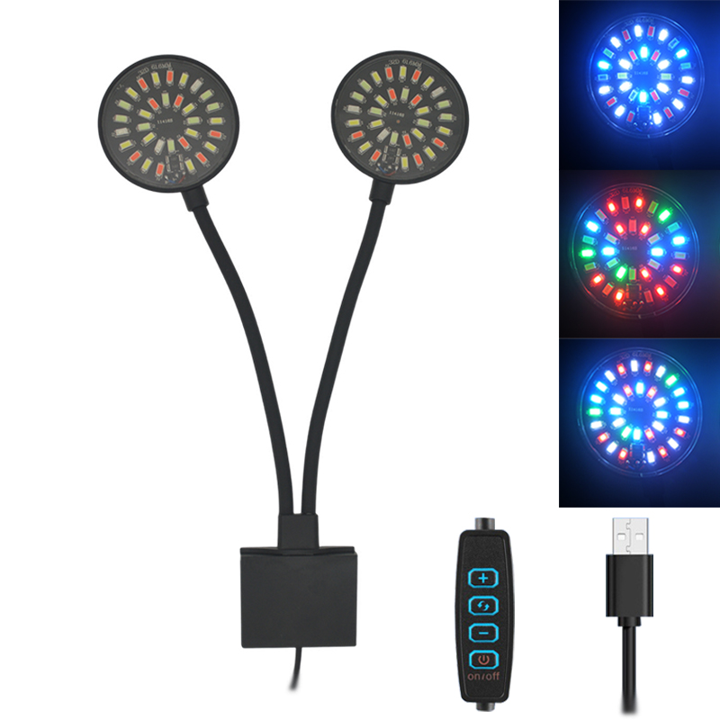 USB Aquarium LED Light Fish Ta - Plant Grow Light Full Spectrum Clip On 评论和价格