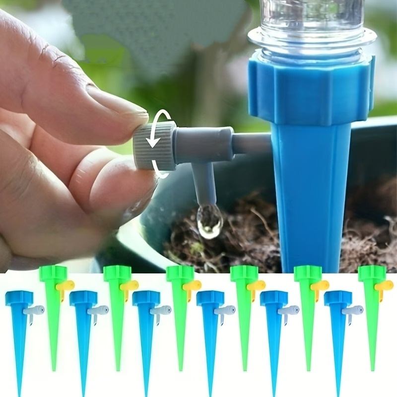 Automatic Plant Watering Drip  - Automatic Plant Watering Spikes Drip Kit 评论和价格