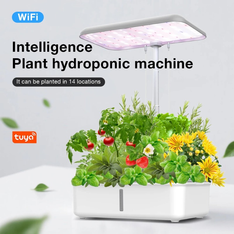 Tuya Wifi Hydoponics Growing S - Indoor Herb Garden Grow Light Smart Kit 评论和价格