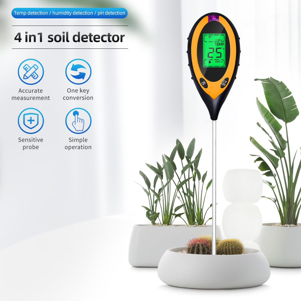 2/3/4/5 in 1 Soil PH Meter Soi - Soil Ph Meter 3 In 1 Moisture Sunlight 评论和价格