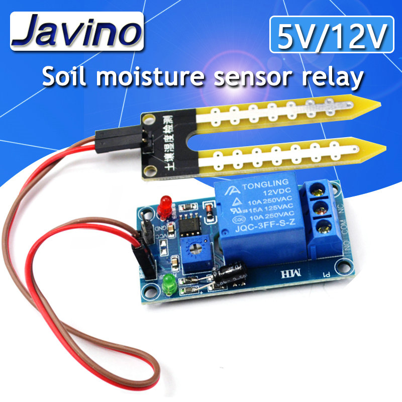 Capacitive Soil Moisture Senso - Soil Moisture Sensor Relay Module Arduino 评论和价格